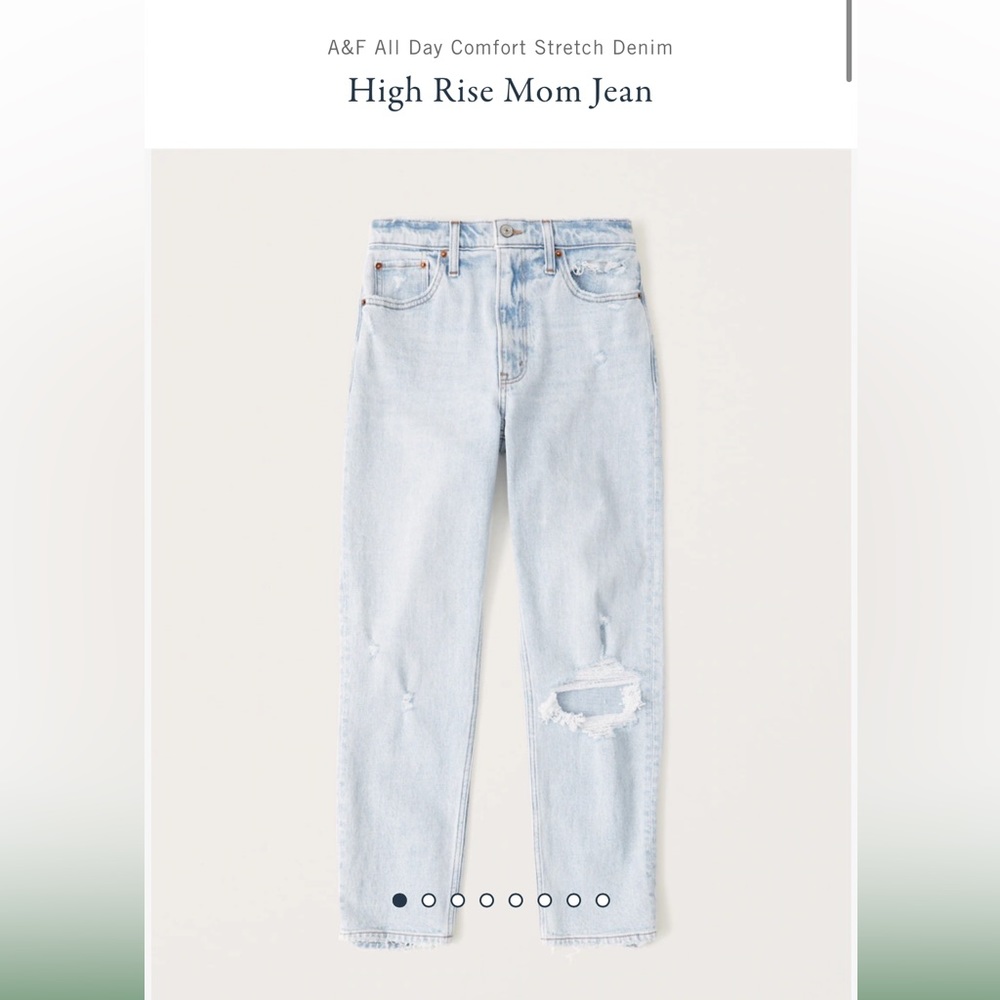 Abercrombie Mom High Rise Jeans - Short